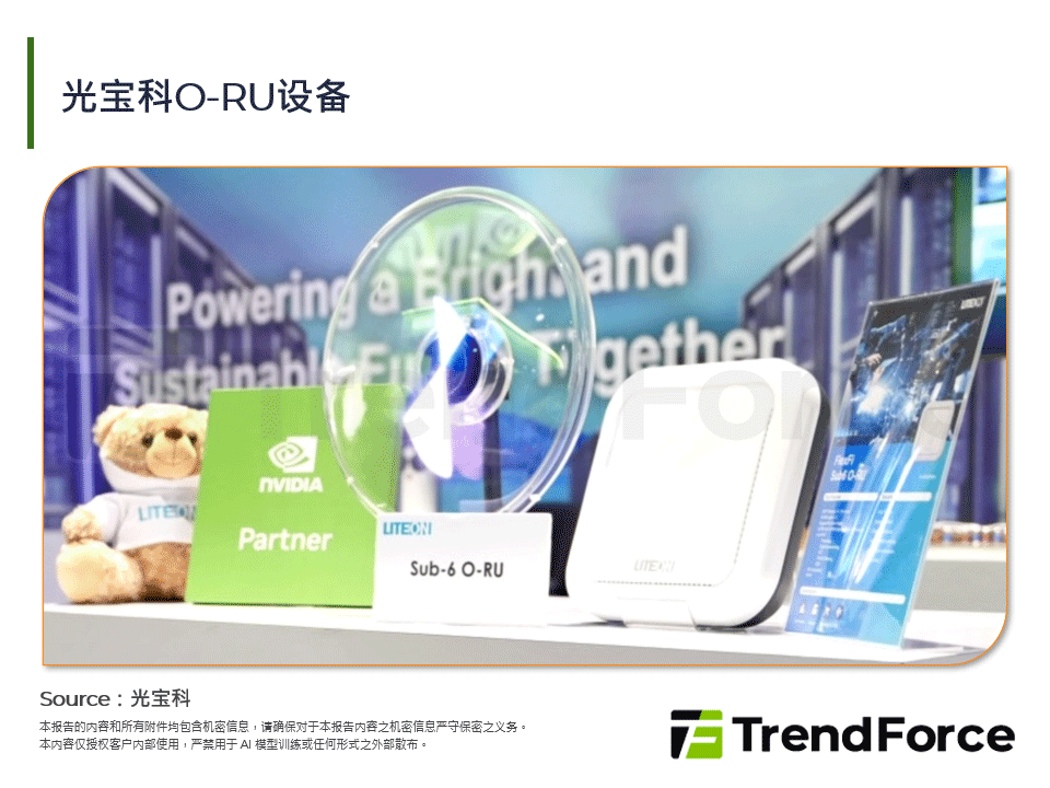 光宝科O-RU设备