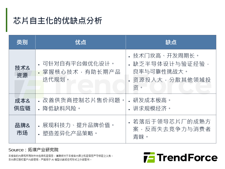 晶片自主化的优缺点分析