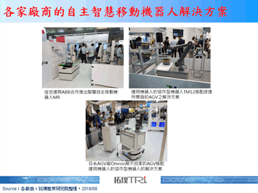 2018年台北国际自动化工业大展工业机器人百家争鸣