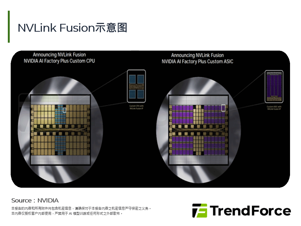 NVLink Fusion示意图