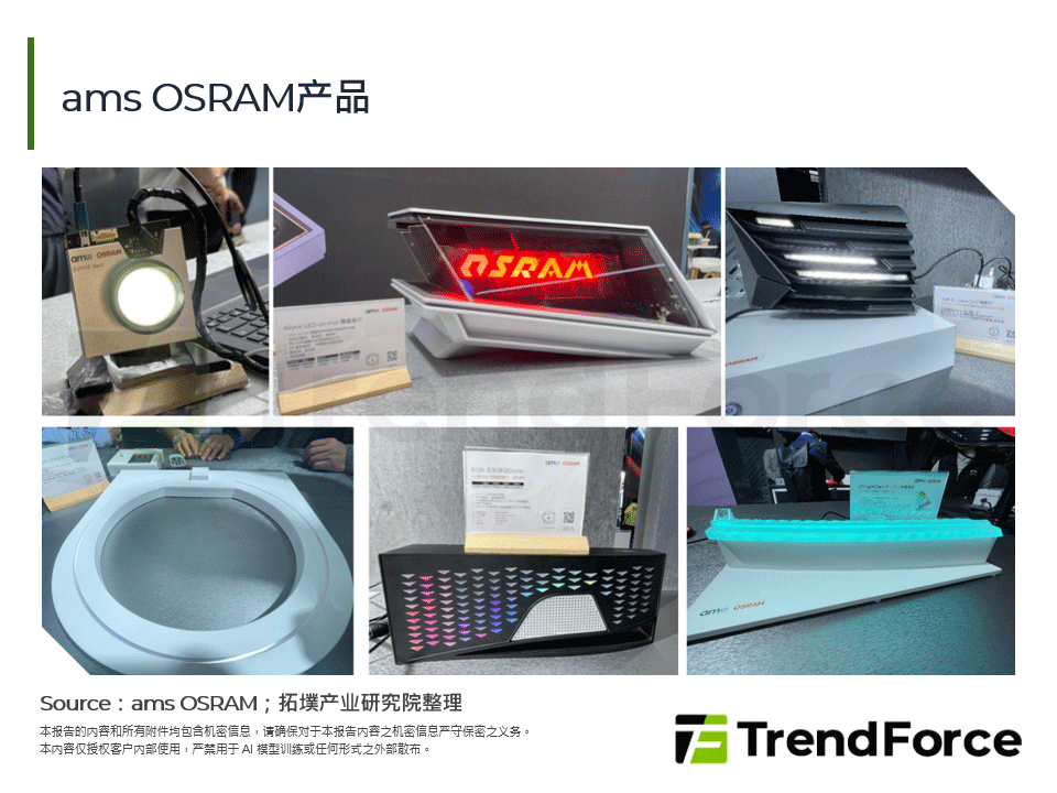 ams OSRAM产品